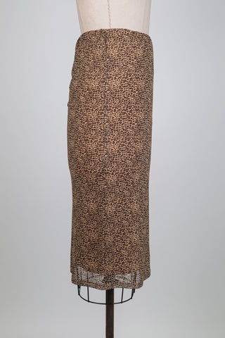 Leopard straight skirt (6)