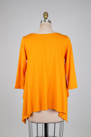 Chandail trapèze sorbet à l'orange (S)