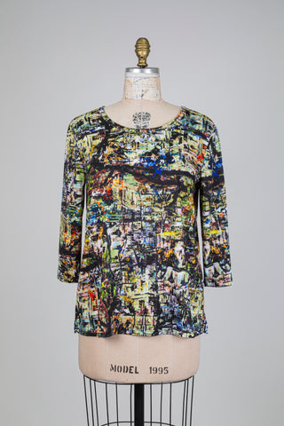 Chandail motif urbain (S)