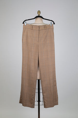 Camel Prince of Wales tailored trousers (4-8 to 14)