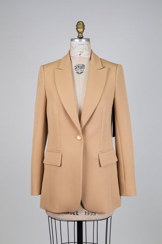 Blazer classique caramel (6)