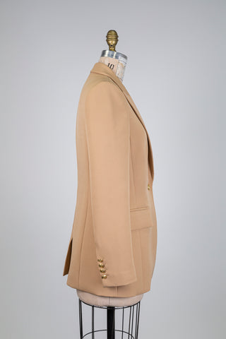 Blazer classique caramel (6)