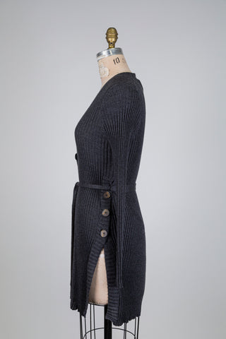 Long charcoal gray jacket (6)