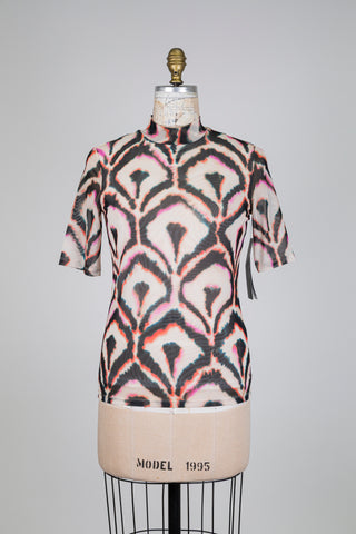 Chandail tribal à manches courtes (6)