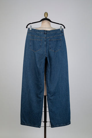 Wide Leg Denim Pants (6)