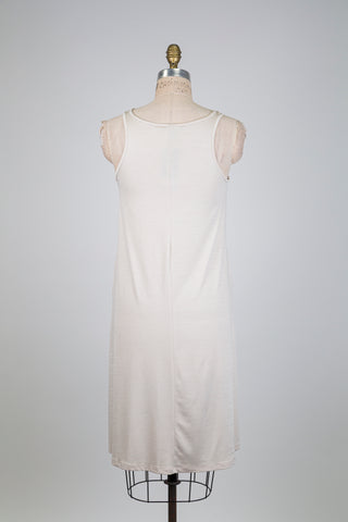 Lightweight cream camisole dress (S)
