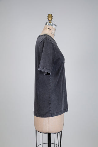 T-Shirt CC gris délavé (S)