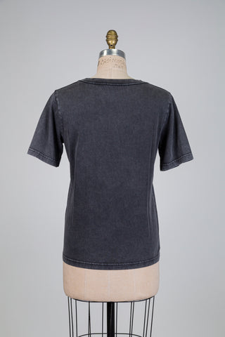 T-Shirt CC gris délavé (S)