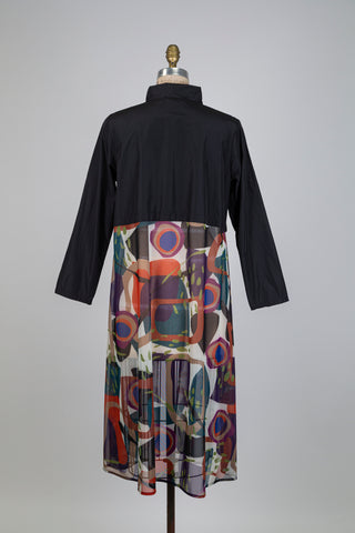 Veste queue de pie voilée (S)