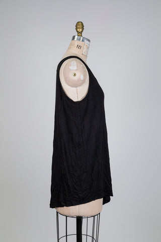 Tunique asymétrique noire (S)