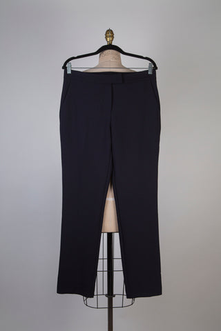 Pantalon tailleur cigarette marine (6/8)