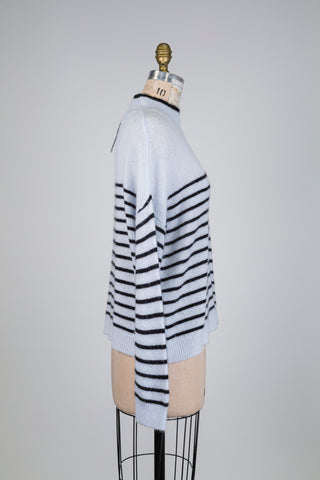 Chandail bleu en tricot Tweety et Grosminet (10)