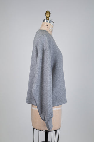 Ultra soft oversized gray sweater (S)