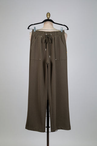 Pantalon vert olive cosy-chic (6)