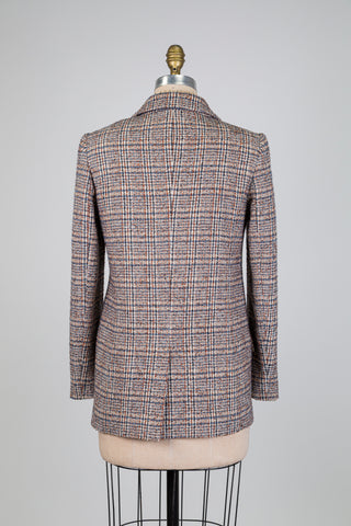 Veste tartan façon blazer (6)