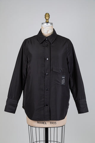 Surchemise matelassée noire (6)