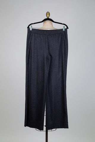 Pantalon sport-chic en flanelle grise (S/M/L)