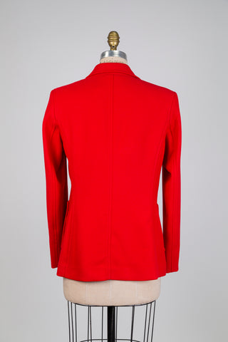 Bright Red Blazer (10)