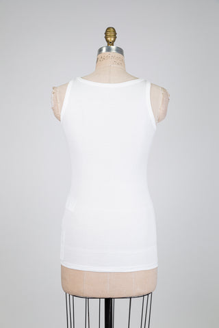 Soft white camisole (S)