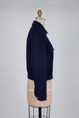 Veste courte marine classique (6)