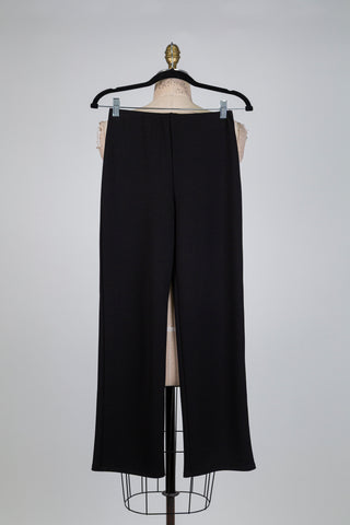 Pantalon Aby noir  taille confort (XS-S-M-L)