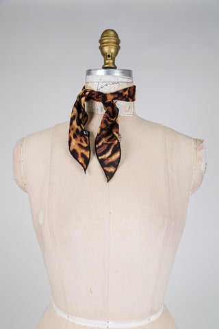 Foulard DANDY puissant léopard
