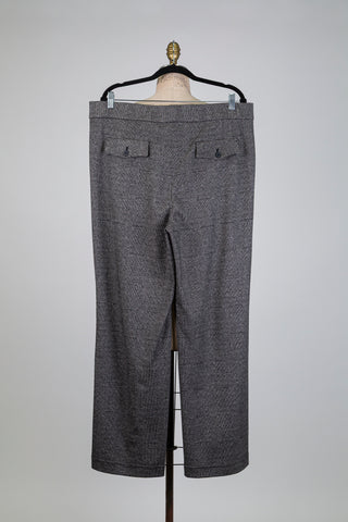 Pantalon prince-de-galles mou chic (4 à 16)