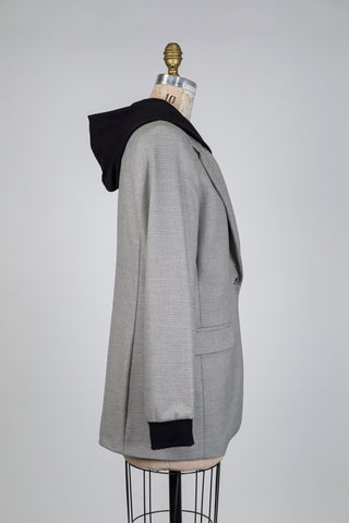 Blazer sport chic à capuchon amovible (8-12)