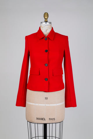 Retro twist red jacket (2)