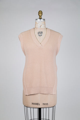 Débardeur en laine beige (6)