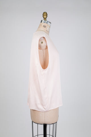 Soft pink top with pleated shoulders (16)