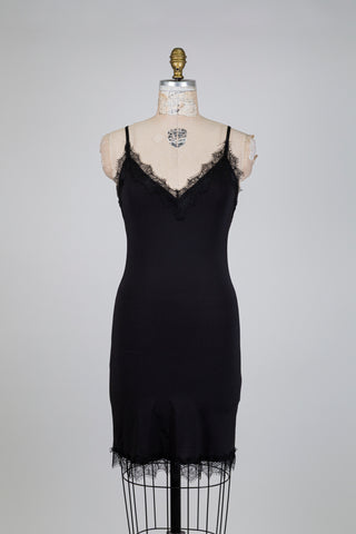 Robe jupon noire à dentelle (8)