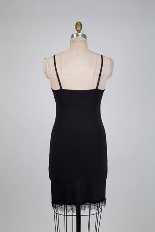 Robe jupon noire à dentelle (8)