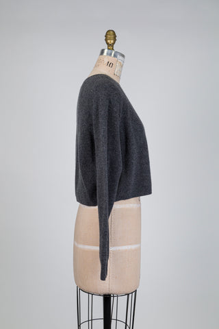 Grey duo-comfort sweater (M)