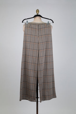 Pantalon prince-de-galles moelleux (S)