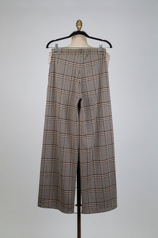 Pantalon prince-de-galles moelleux (S)