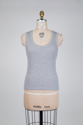 Casual gray cotton top (4 to 12)