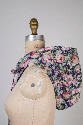 Capulard Roseraie marine / bleu acier métallisé