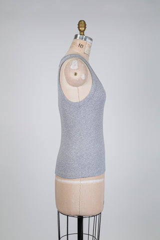 Casual gray cotton top (4 to 12)