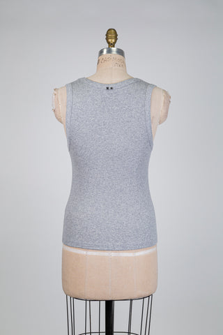 Casual gray cotton top (4 to 12)