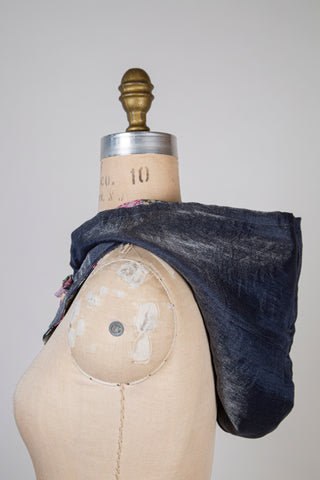 Capulard Roseraie marine / bleu acier métallisé