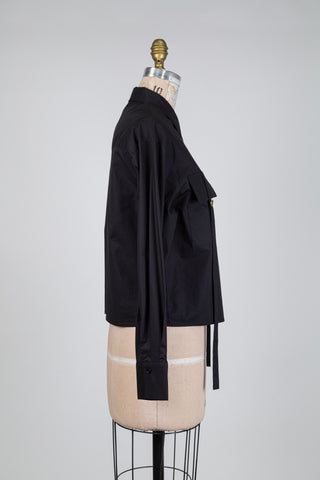 Chemisier noir utili-chic (4-6-10)