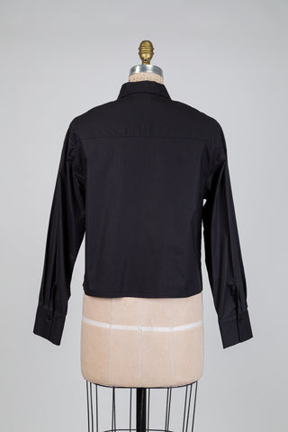 Chemisier noir utili-chic (4-6-10)