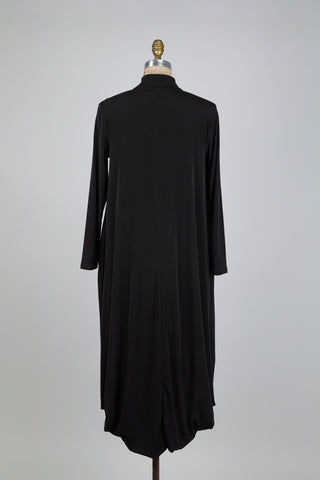 Black high low balloon dress (S)