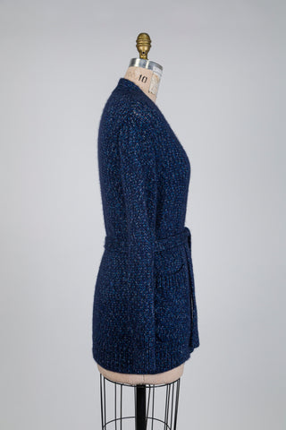 Veste marine en tricot (6)