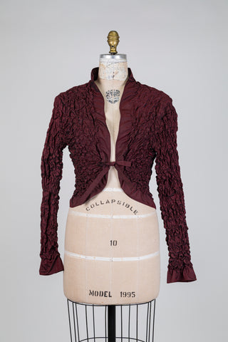 Veste Spencer "OLÉ" bordeaux PASIÓN (S)