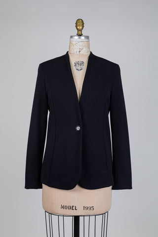 Blazer marine éclat céleste (M)