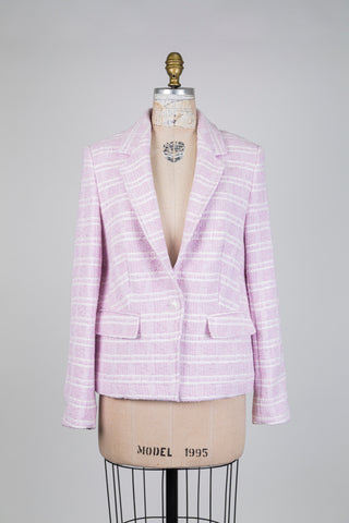 Blazer en tweed lilas pastel (12)