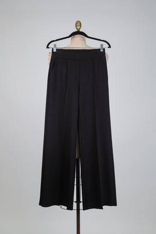 Chic black soft tailored pants (2 to 10)