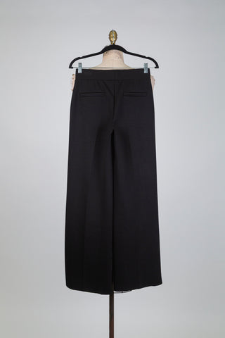 Chic black soft tailored pants (2 to 10)